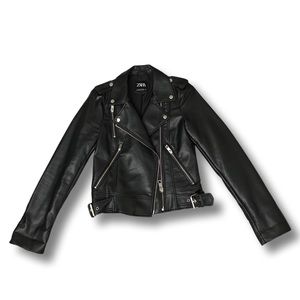ZARA Faux Leather Jacket